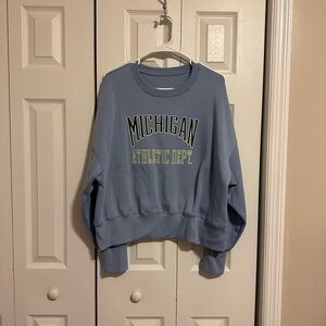 Michigan crewneck